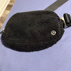 Lululemon fur belt bag